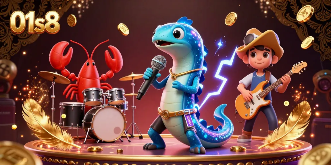 Engage with thrilling 01s8 gaming atmosphere featuring electric eel DJ and underwater casino.