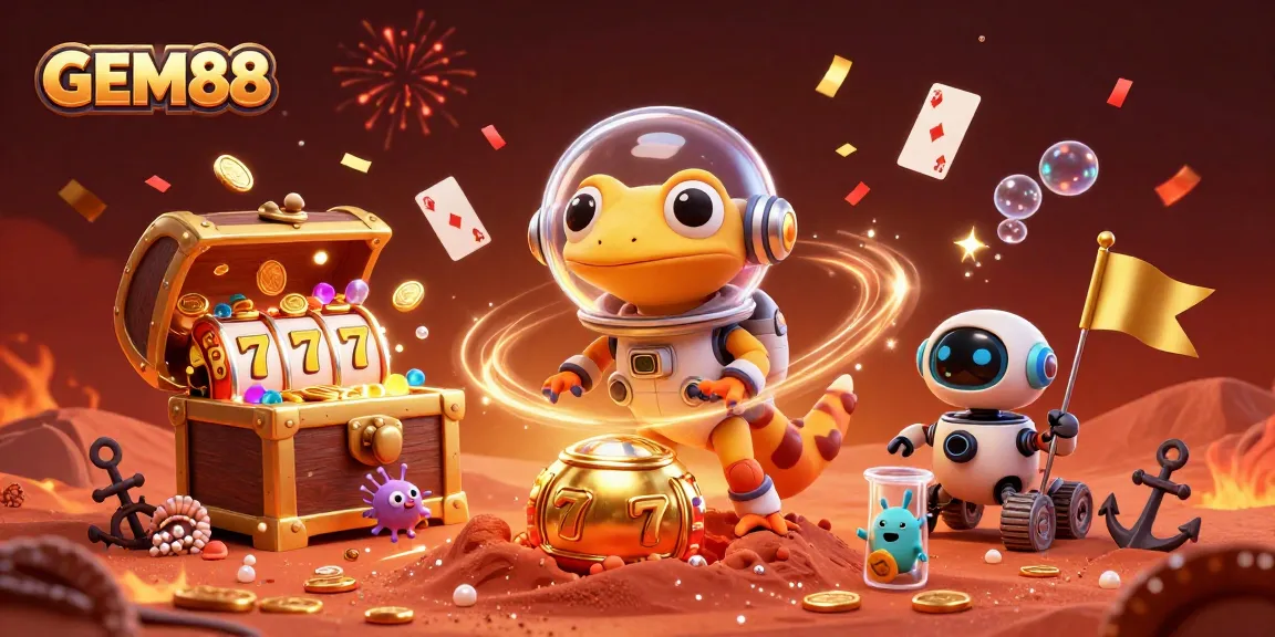 Experience the thrilling wins at GEM88 with vibrant slots and casino excitement.