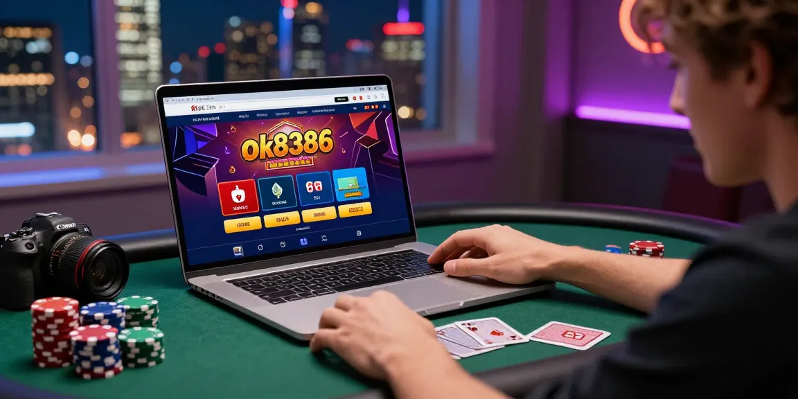 Engaging scene of a user interacting with the nhà cái ok8386 gaming interface while enjoying an exciting betting experience.