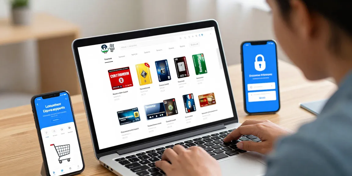 Customer engaging with an online cc dumps shop, exploring secure payment options.