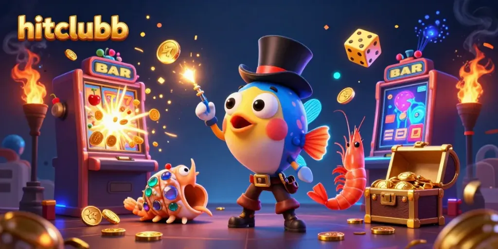 Experience the vibrant hitclubb casino world with dynamic characters and explosive jackpot excitement!