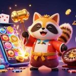 Engage with king88's vibrant casino scene featuring lively characters and dynamic gaming elements.