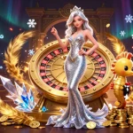 Bet on your favorites at alo789 with a stunning 3D illustration of a glamorous casino scene.