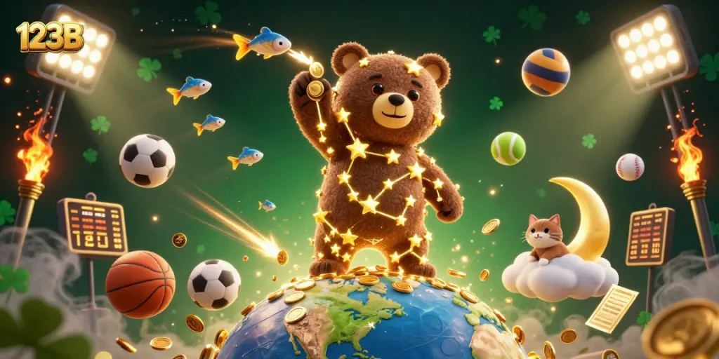 Experience the vibrant gaming world of 123B with dynamic sports elements and thrilling visuals.