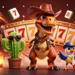 Engage with ZBET's thrilling casino experience through unique 3D illustration of adventurous characters.