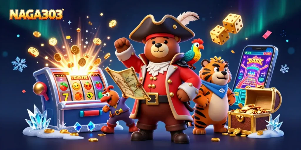 NAGA303 players enjoy vibrant 3D casino slots bursting with excitement and jackpots.