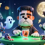 Experience NBET's thrilling casino action with a 3D cartoon scene featuring unique characters and vibrant game elements.