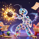Experience the thrill of winning with ASIALIVE88, a vibrant 3D digital casino scene bursting with excitement.