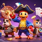Experience thrill at 23Win with pirate-themed casino action and vibrant game elements.