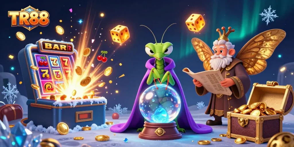 Experience thrilling wins at TR88 with dynamic slot machines and mystical fortune tellers.