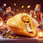 Engage in thrilling casino adventures with cm88 as a golden fortune cookie reveals fortunes amid stunning game elements.