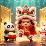 Experience the thrill of 88xx with a vibrant casino scene featuring characters and treasures.