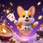 Experience the thrilling sh-bet action with engaging characters in a vibrant 3D casino scene.
