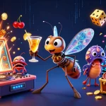 Experience exhilarating gameplay at 7M, featuring a vibrant casino scene with dynamic elements.