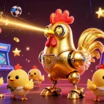 Engage in thrilling BONG88 sports betting with fun characters in a vibrant 3D casino atmosphere.