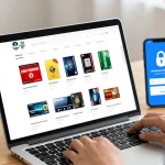 Customer engaging with an online cc dumps shop, exploring secure payment options.