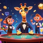 Experience lương sơn gaming with vibrant characters at a dynamic casino scene filled with excitement and energy.