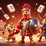 Bet on tài xỉu sunwin with dynamic 3D gaming characters and vibrant casino elements